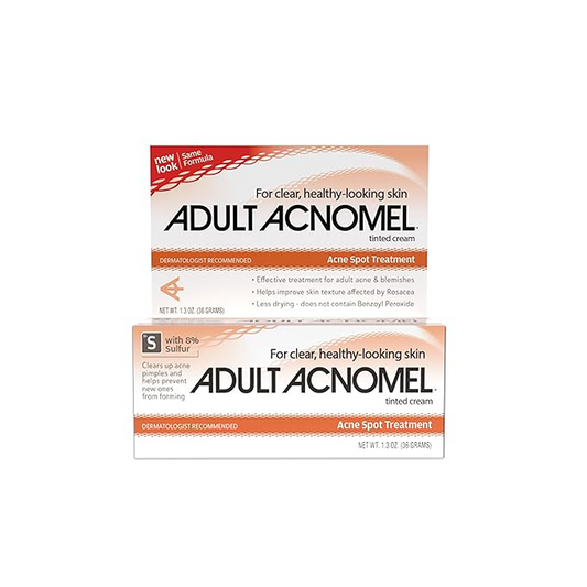 Acnomel Adult Acne Medication Tinted Cream, 1.3oz