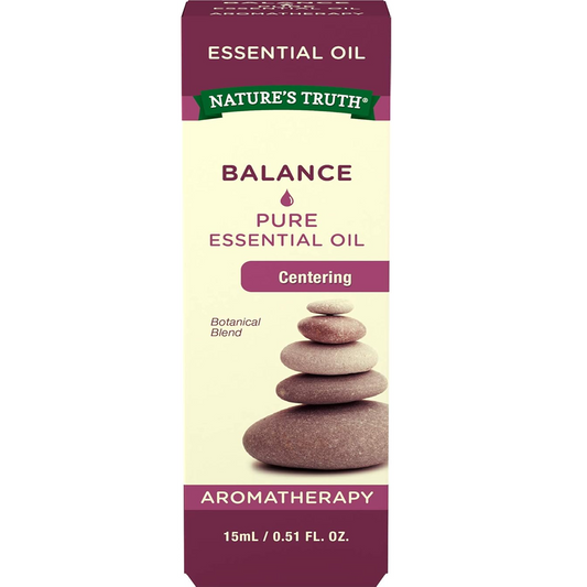 Nature's Truth Balance Pure Essential Centering Aromatherapy Oil, 15ml