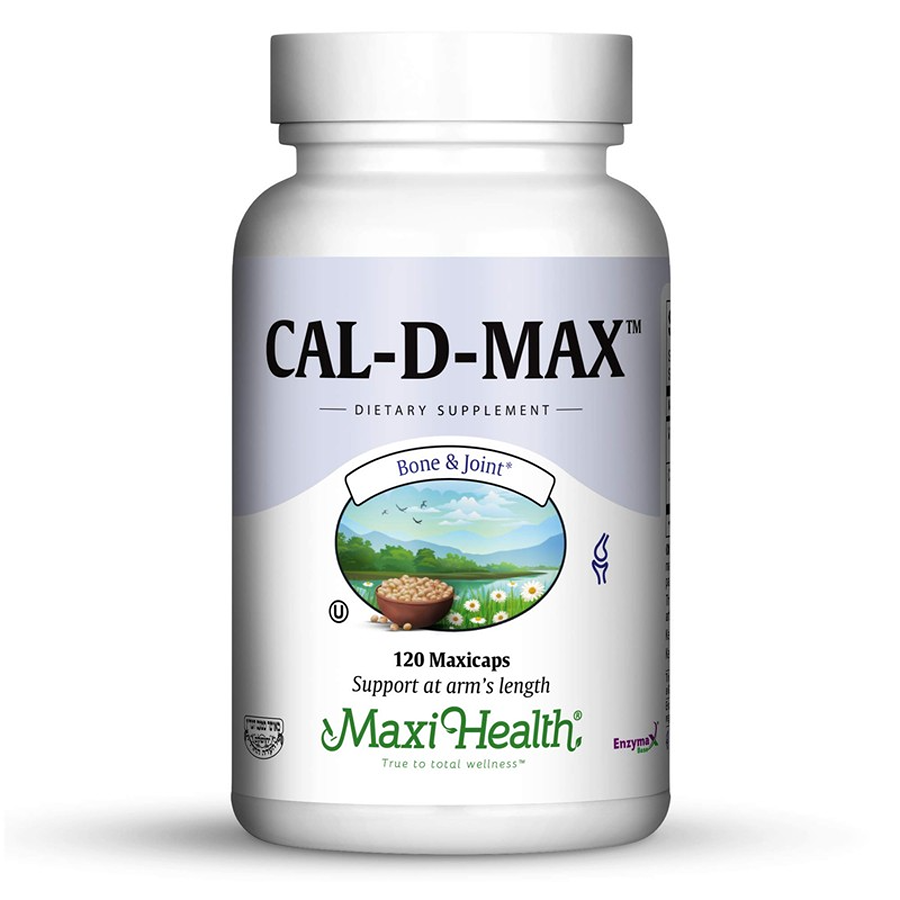 Maxi Health Cal-D-Max Calcium with Vitamin D3, 120 Maxicaps