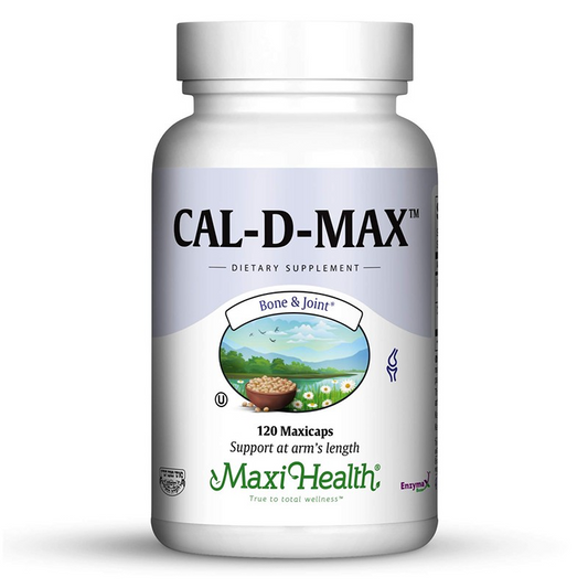 Maxi Health Cal-D-Max Calcium with Vitamin D3, 120 Maxicaps