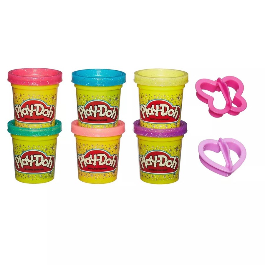 Play-Doh Sparkle Compound Collection, 12oz