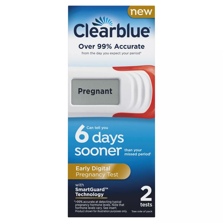 Clearblue Digital Pregnancy Test, 2ct