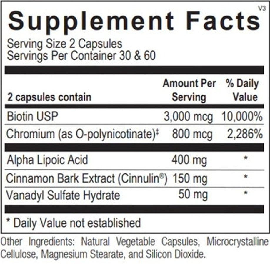 Ortho Molecular Diaxinol 120 Capsules