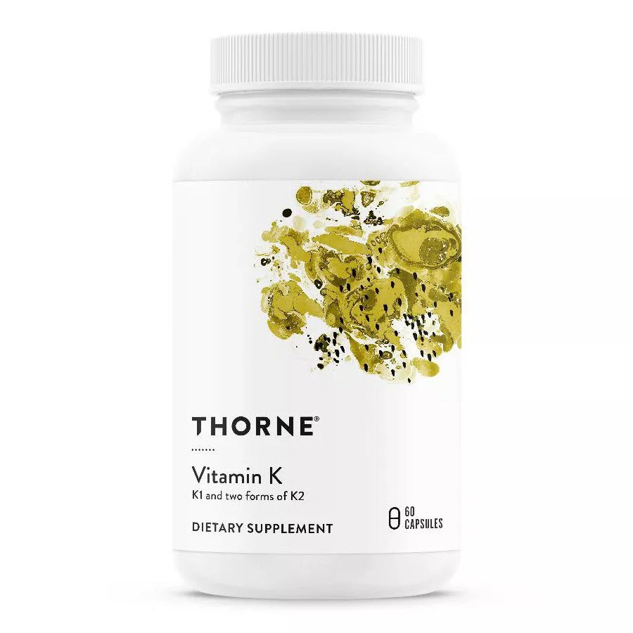 Thorne Vitamin K (k1 and two forms of K2) 60 Capsules