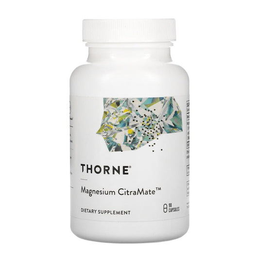 Thorne Research Magnesium Citramate, 90 Capsules