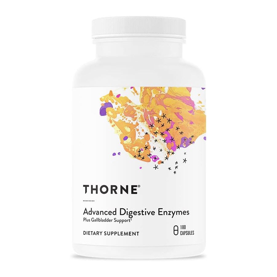 Thorne Advanced Digestive Enzymes Plus Galbladder Support, 180 Capsules