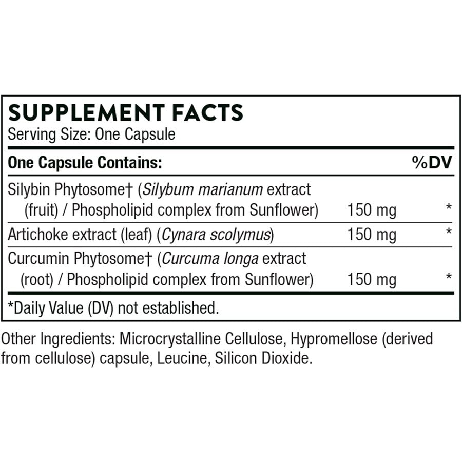 Thorne S.A.T (Silymarin/Artichoke/Turmeric) - 60 Capsules