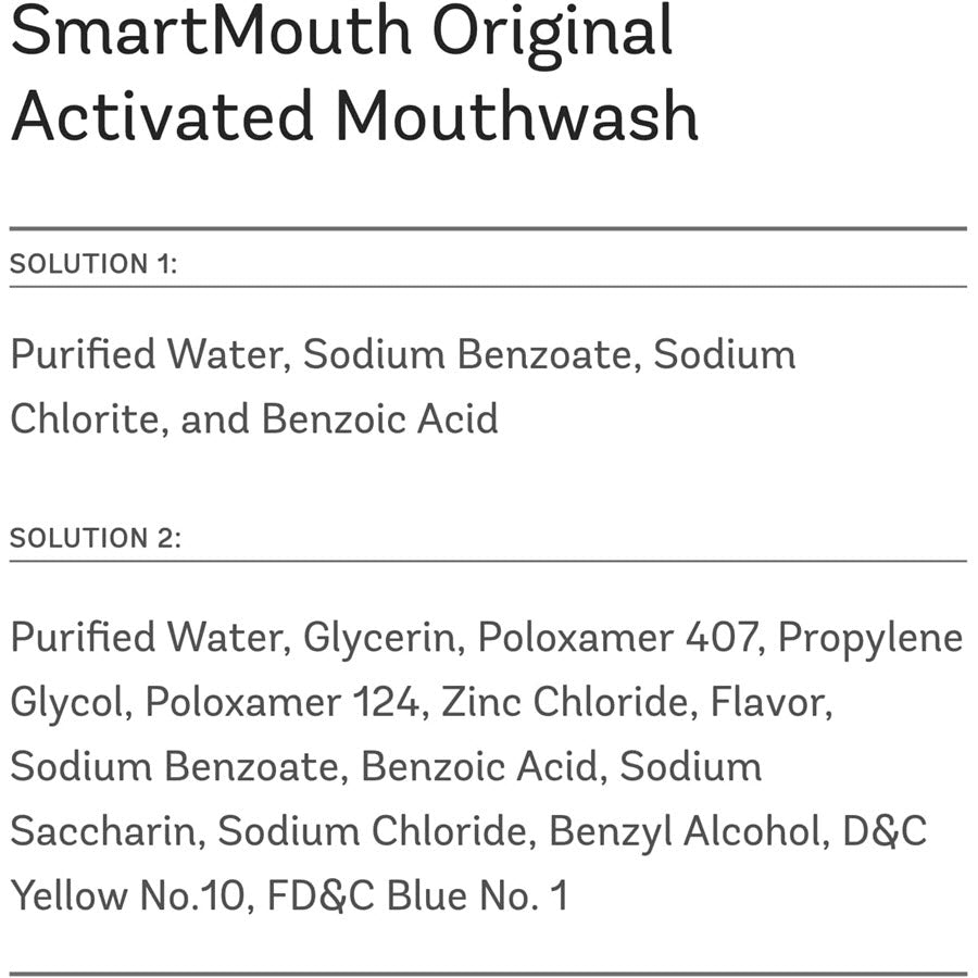 SmartMouth Original Mouth Wash - 16oz