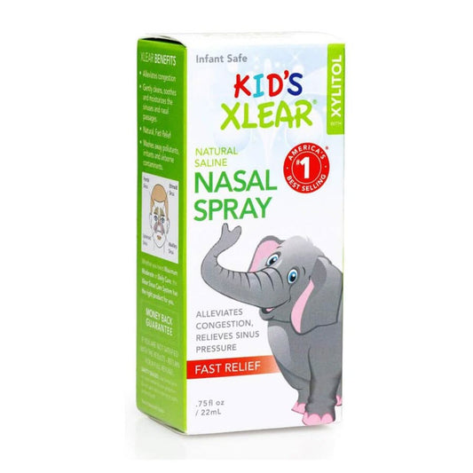 Xlear Kids' Natural Saline Nasal Spray, 0.75oz