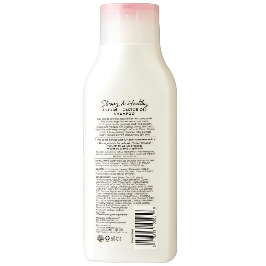 Jason Repairing Jojoba + Castor Oil Shampoo 16 fl. oz.