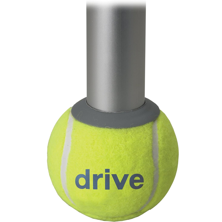 DRIVE Walker Tennis Ball Glides, Yellow