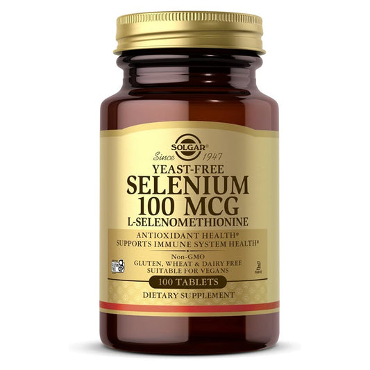 Solgar Selenium 100 mcg Yeast-Free - 100 Tablet