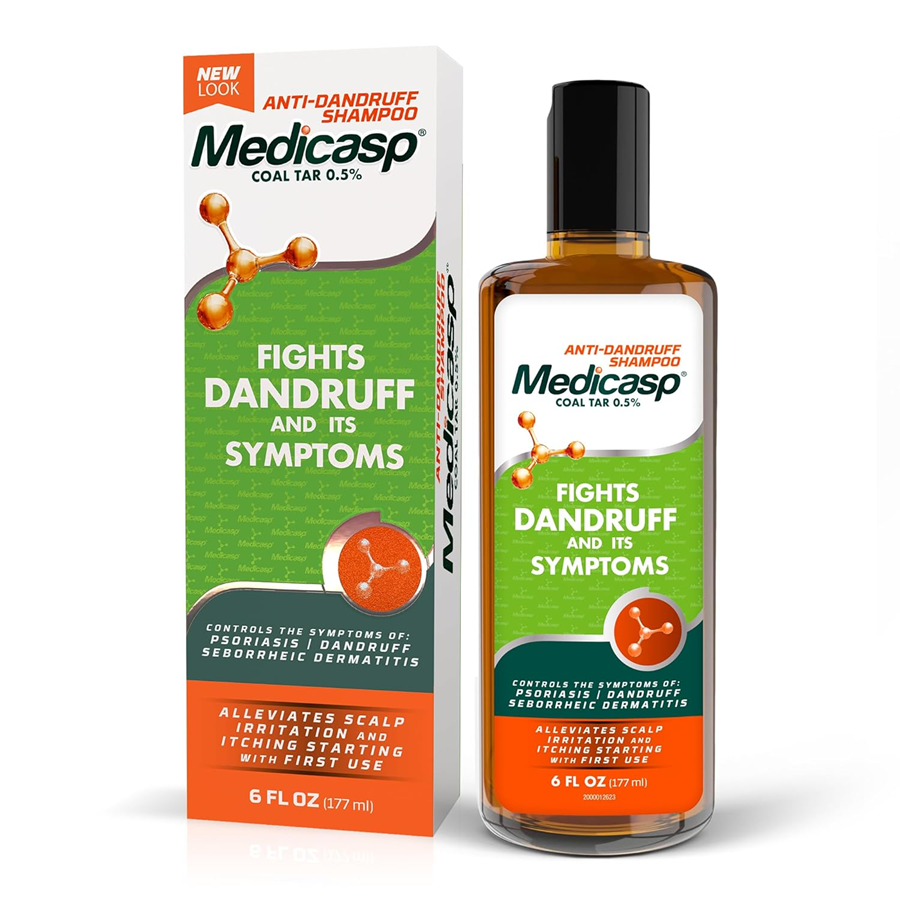 Medicasp Coal Tar Gel Dandruff Shampoo - 6 fl oz