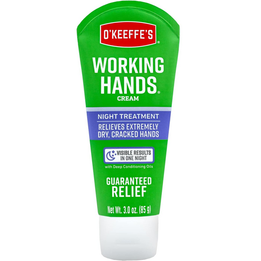 O'Keeffe's Working Hands Night Treatment Cream, 3oz