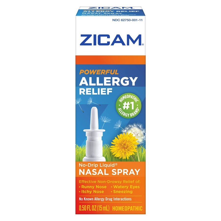 Zicam No-Drip Liquid Non-Drowsy Allergy Relief Nasal Gel, 0.5 Oz