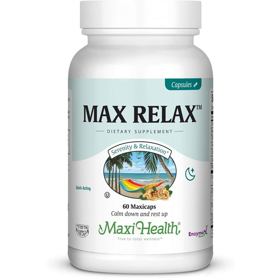 Maxi Health Max Relax Stress Buster 60 MaxiCaps