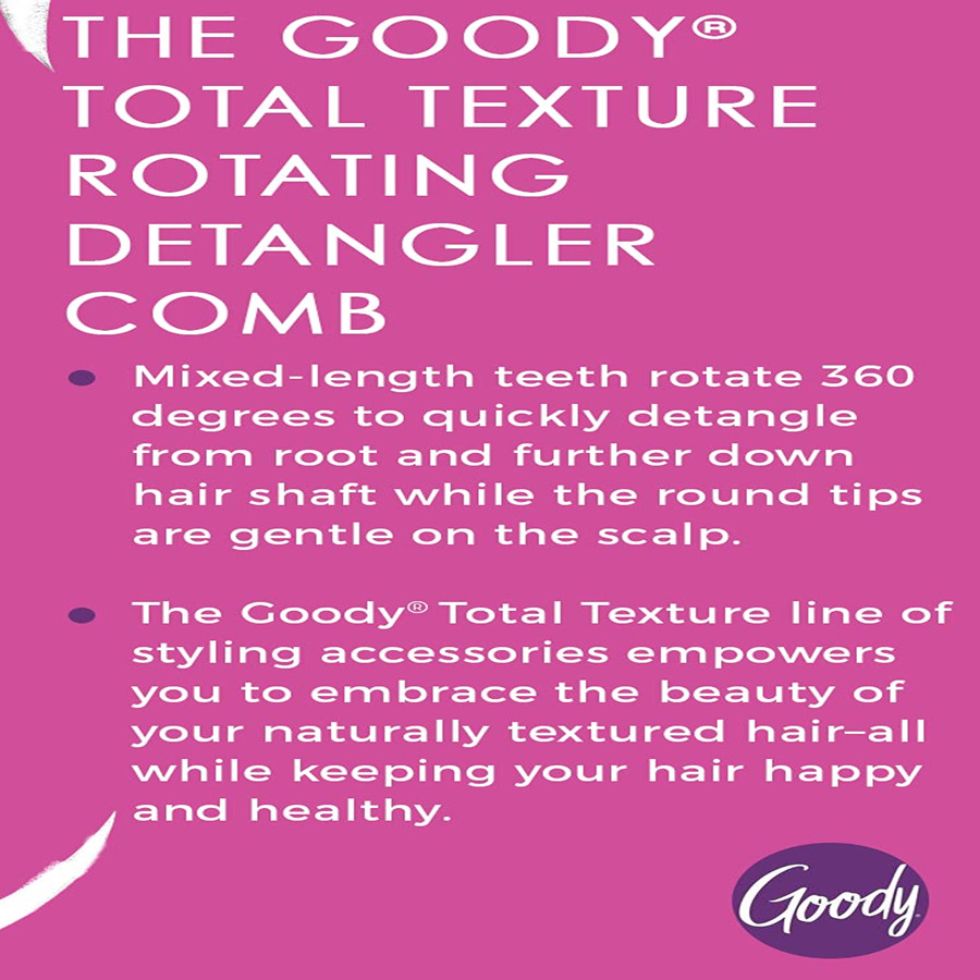 Goody Total Texture Rotating Detangler Brush