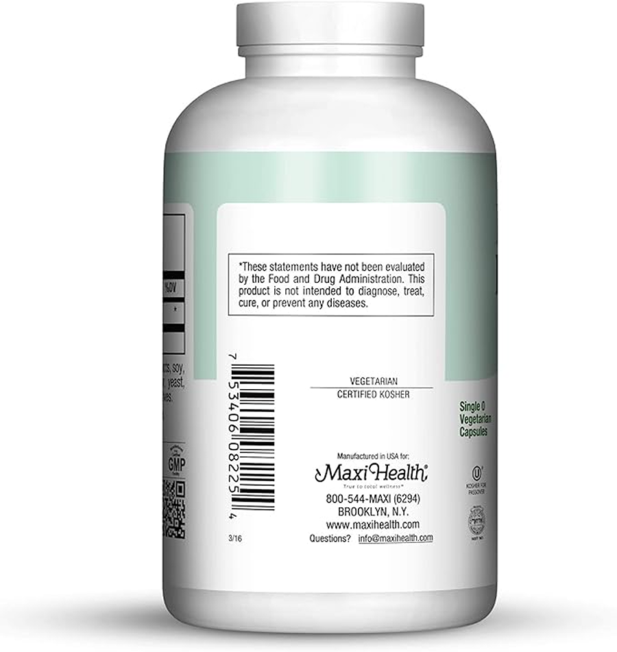 Maxi Health Empty MaxiCaps Vegetable Capsules Zero - 250 Vegetable Capsules