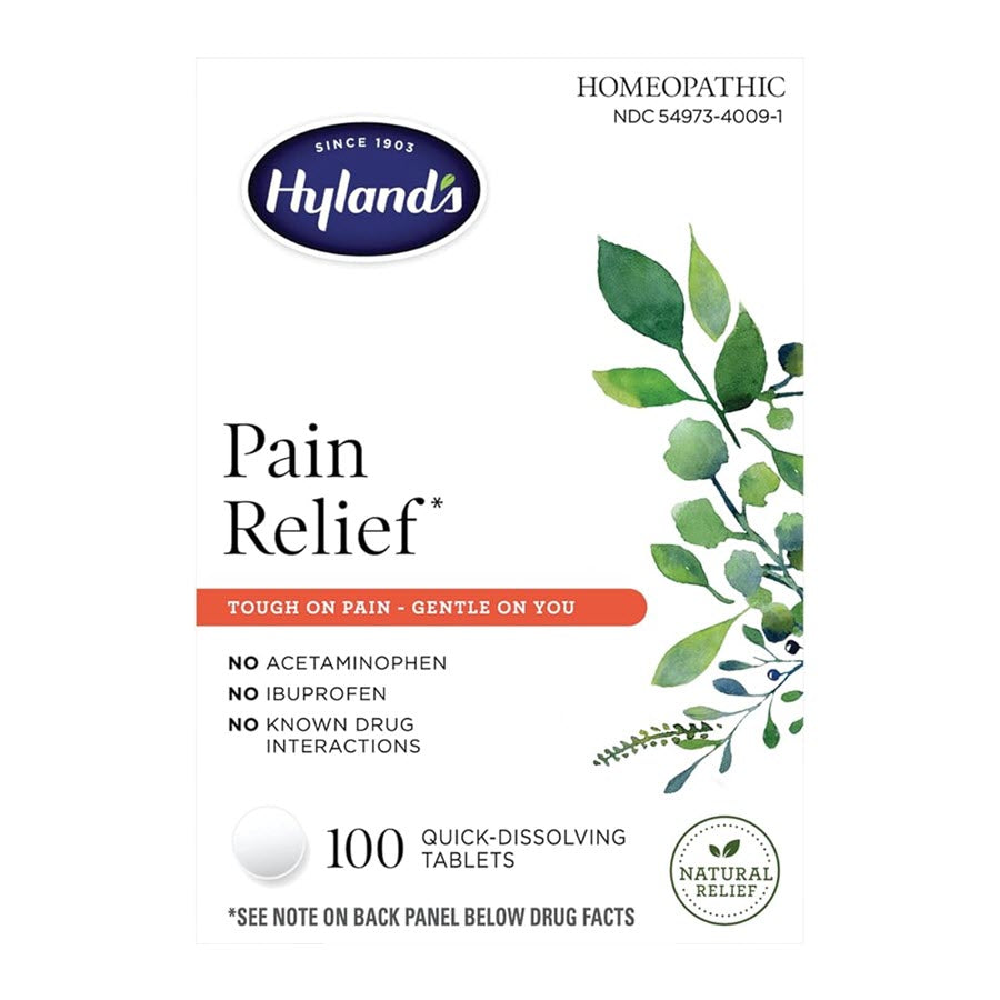 Hyland's Pain Relief Quick Dissolving Tablets, 100 Ea