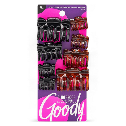 Goody Classics Claw Clips Assorted Sizes, 8ct