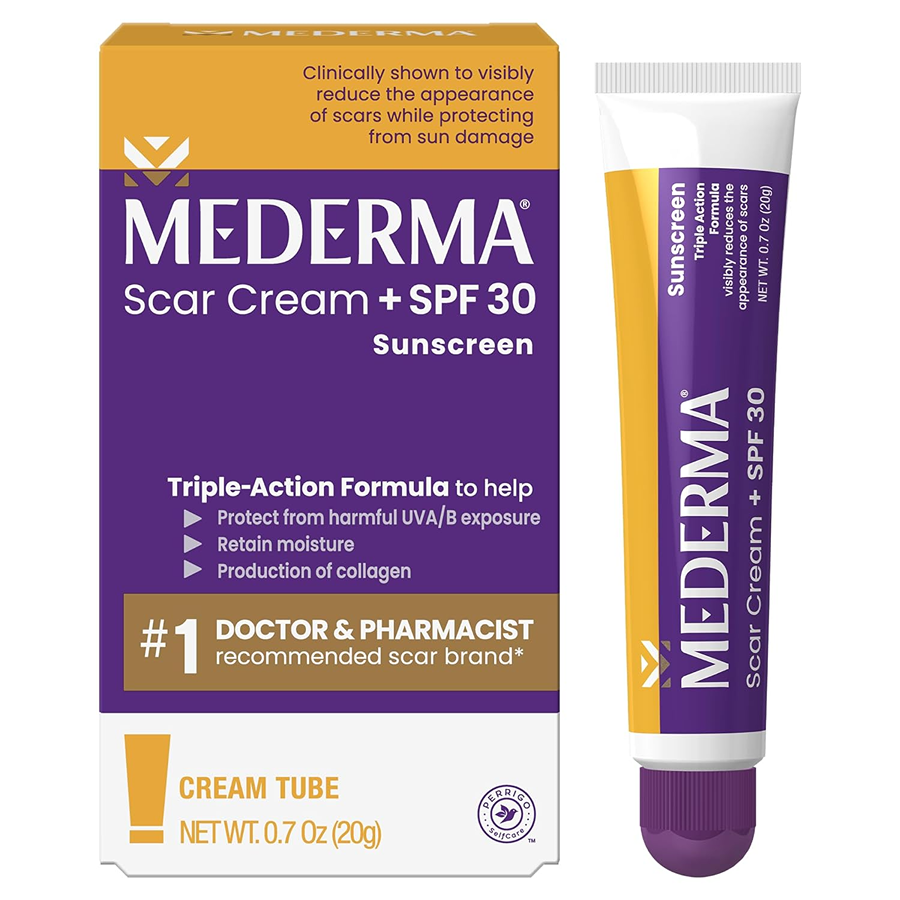 Mederma Scar Cream + SPF 30 Protection & Treatment - 0.7 oz