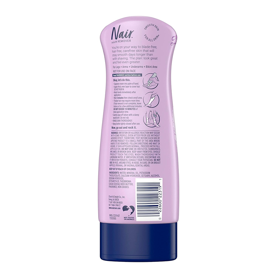 Nair Hair Remover Lotion With Baby Oil, 9oz