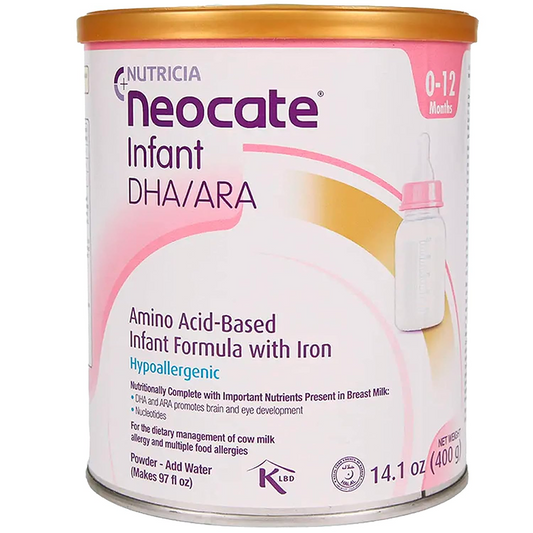 Neocate Infant Formula Powder With Dha And Ara, Hypoallergenic, 14.1oz