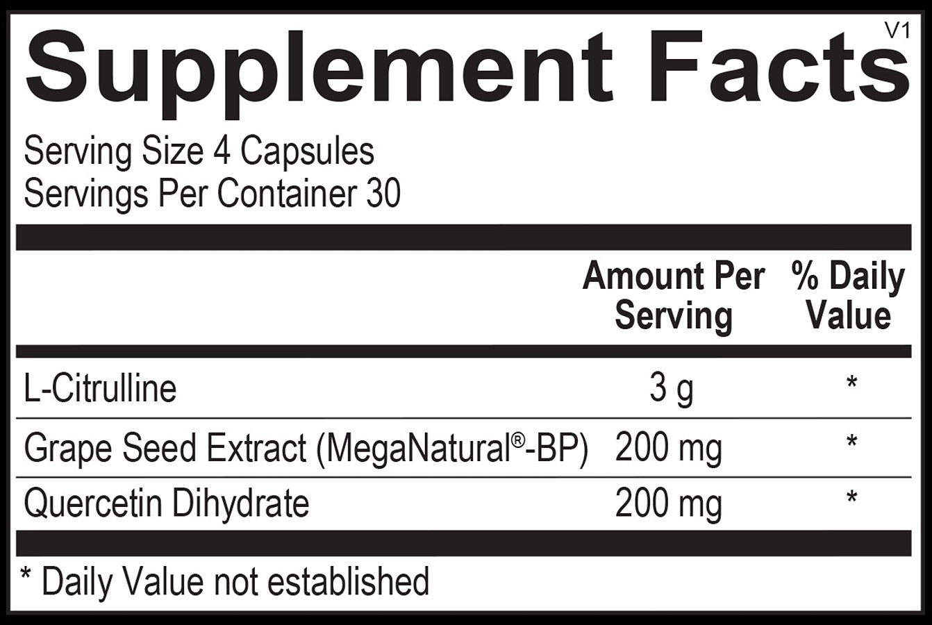 Ortho Molecular Citra Nox 120 Capsules