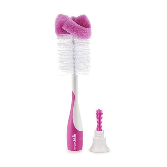 Munchkin Sponge Bottle Brush with Nipple Brush