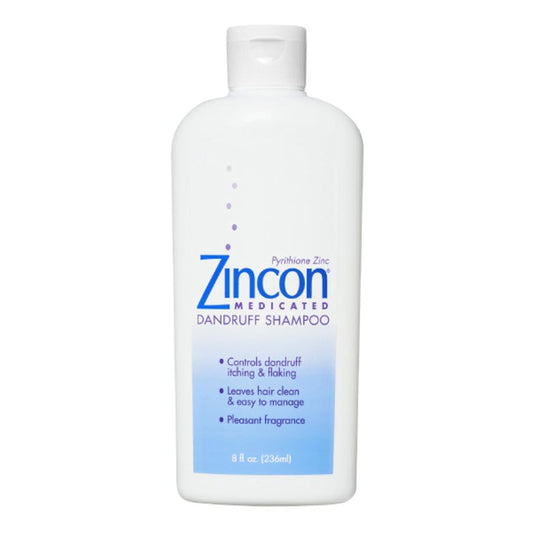 Zincon Medicated Dandruff Shampoo, 8oz