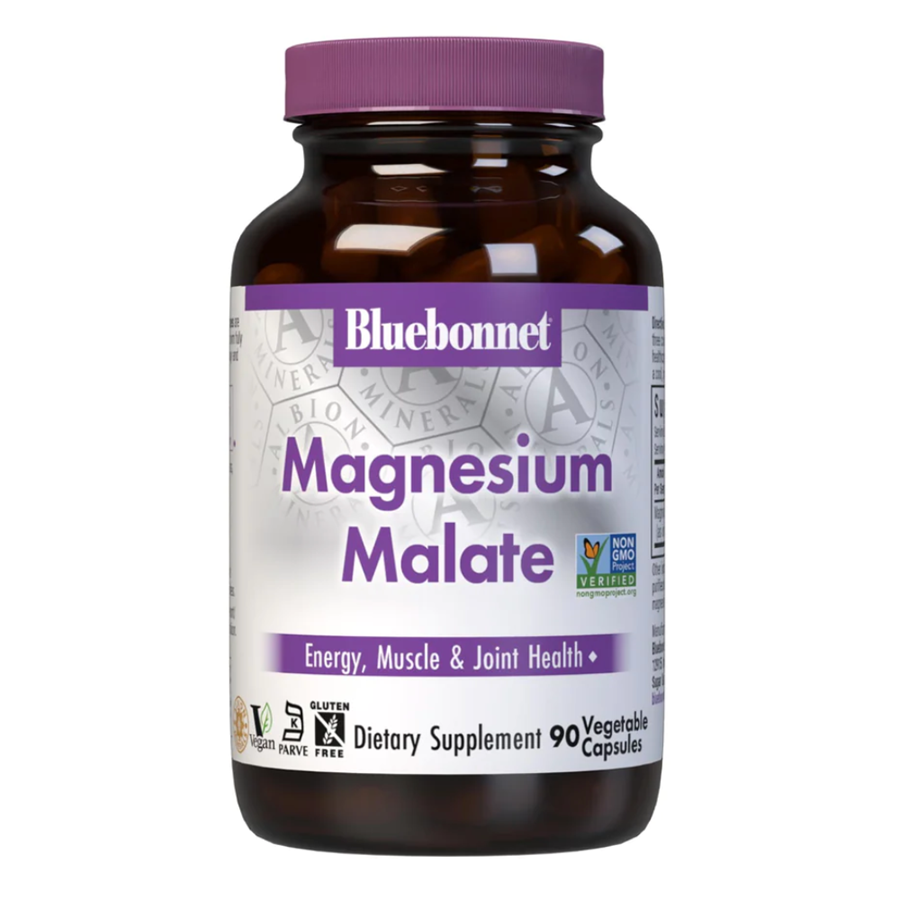 Bluebonnet Magnesium Malate 90 Veg Caps