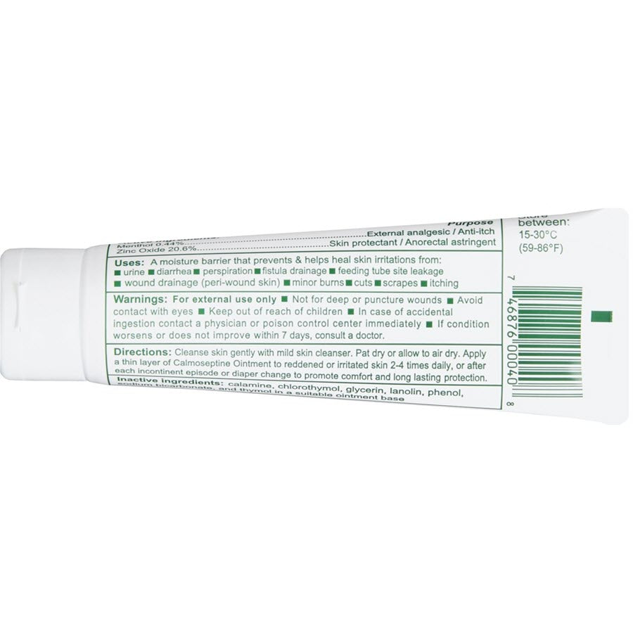 Calmoseptine Ointment to Prevent and Heal Skin Irritations, 4oz