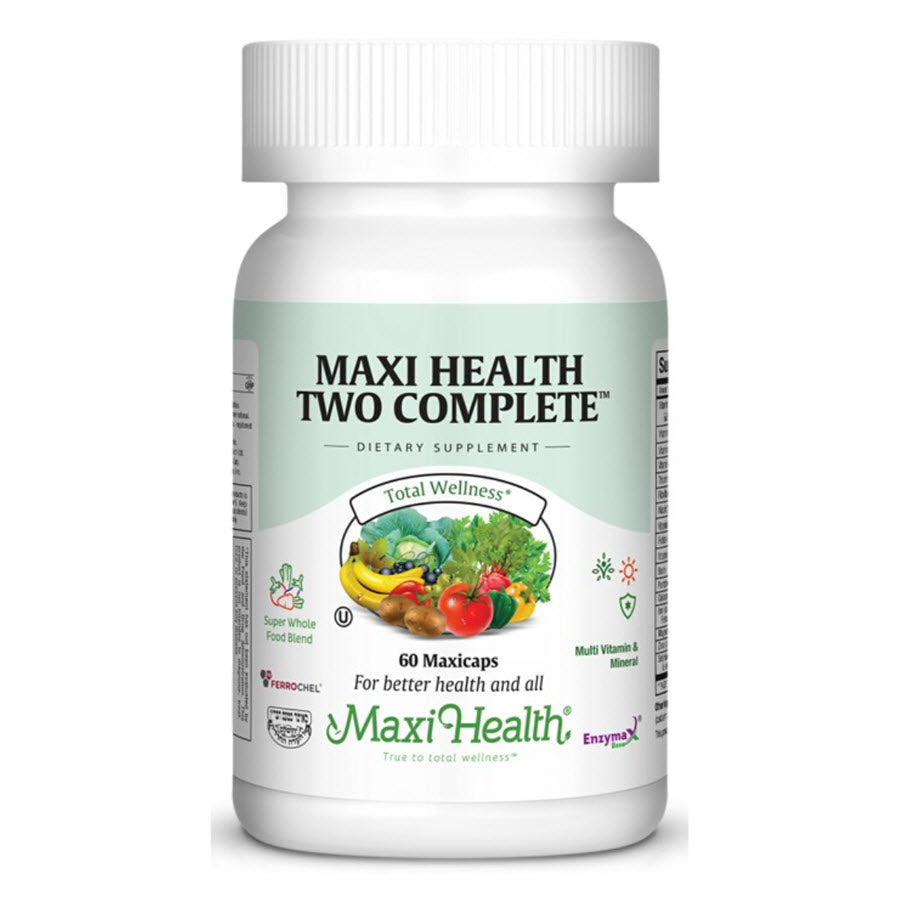 Maxi Health Maxi Two Complete Multi Vitamin & Mineral, 60 MaxiCaps