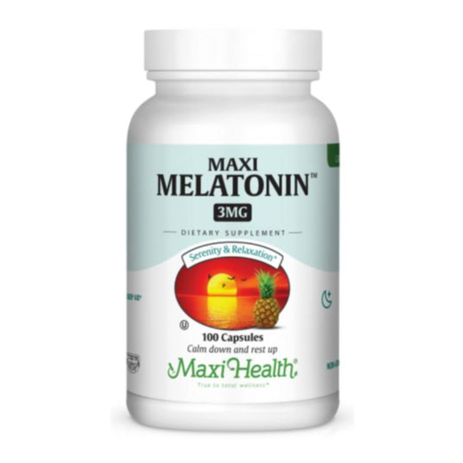 Maxi Health Melatonin 3 Mg - 100 Capsules