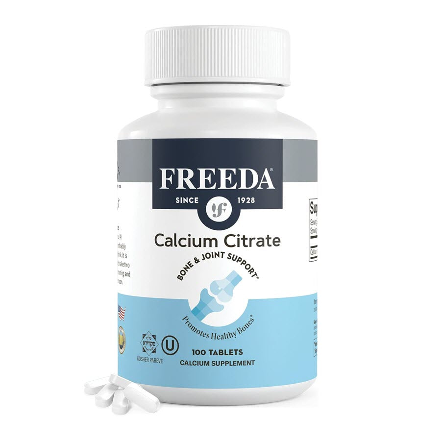 Freeda Calcium Citrate 250 Mg, 100 Tablets