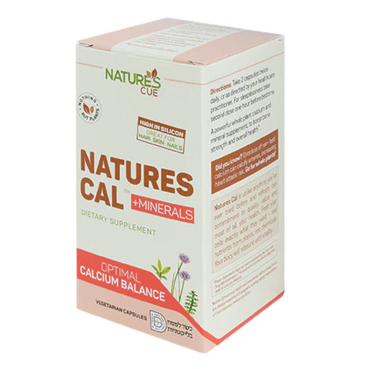 Natures Cue Natures Cal Plus (Calcium), 240 Vegetarian Capsules