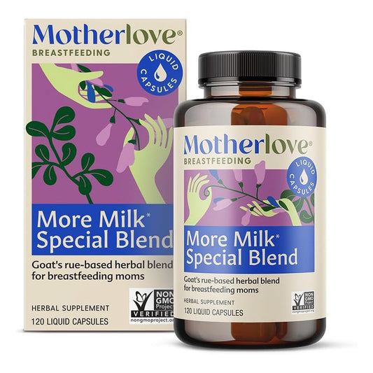 Motherlove More Milk Special Blend, 120 Capsules