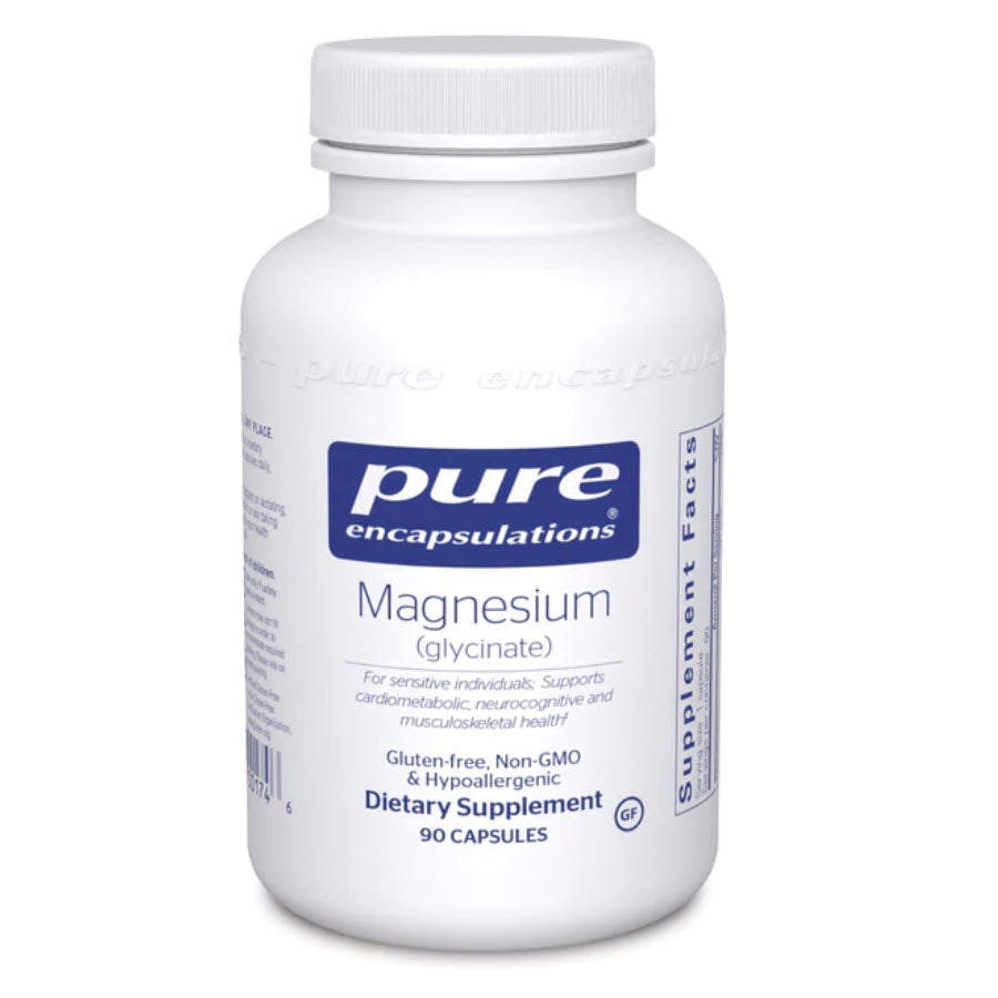 Pure Encapsulations Magnesium Glycinate 120 mg, 90 Capsules