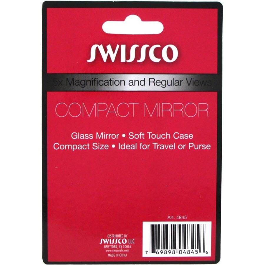 Swissco Mirror Compact & Magnifying