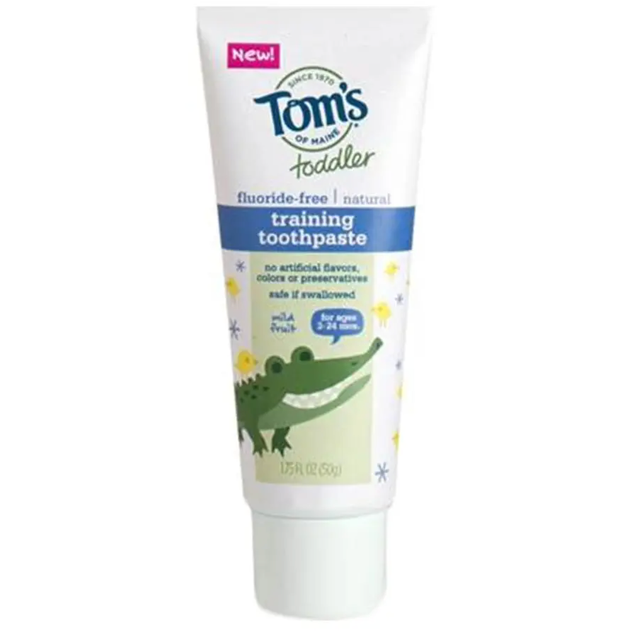 Tom's of Maine Toddler Training Mild Fruit Fluoride-Free Toothpaste 1.75 fl. oz.