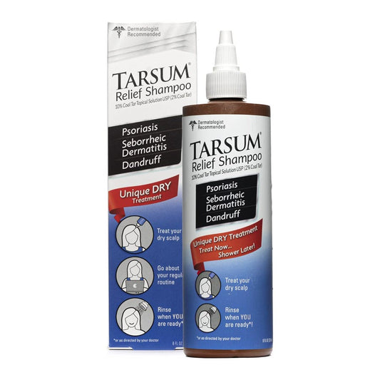 Tarsum Professional Medicated Shampoo Gel Formula For Hair And Scalp Treatment - 8oz