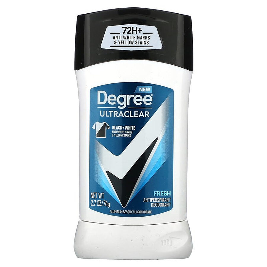 Degree Men Ultraclear Black + White Fresh 72-Hour Antiperspirant & Deodorant - 2.7oz