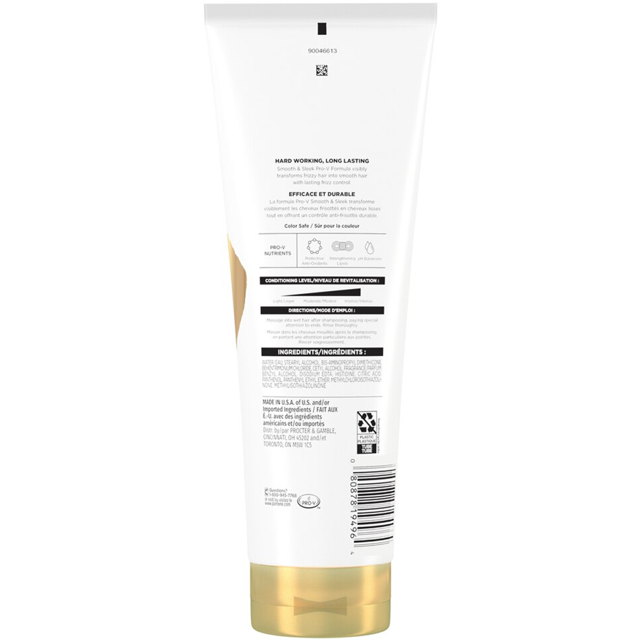 Pantene Pro-V Smooth & Sleek Conditioner, 10.4oz