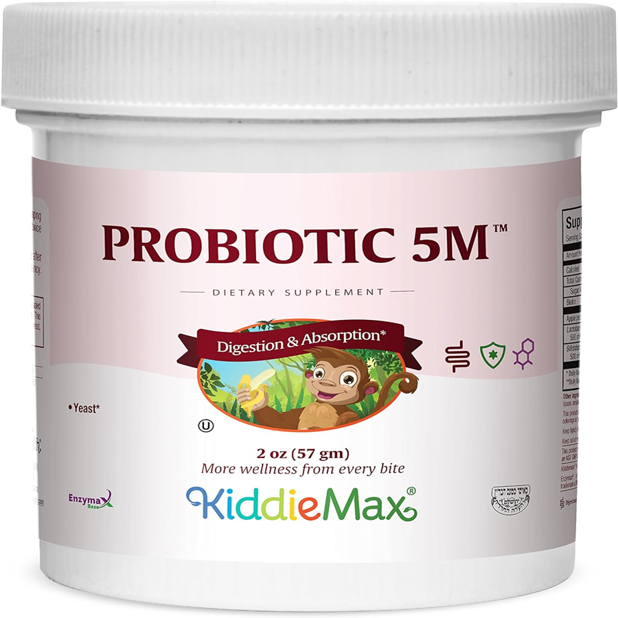 Maxi Health KiddieMax Childrens 5M Probiotic Powder, 2oz