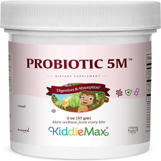 Maxi Health KiddieMax Childrens 5M Probiotic Powder, 2oz