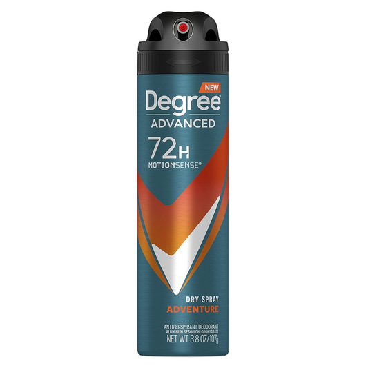 Degree Men Advanced Antiperspirant Deodorant Dry Spray, 3.8oz