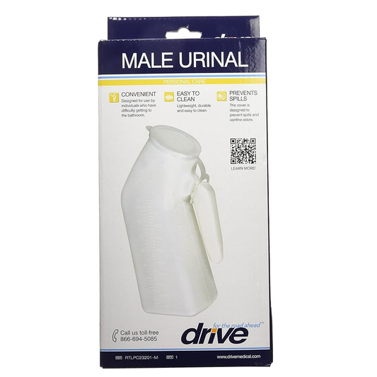 Drive Medical Lifestyle Incontinence Aid Male Urinal