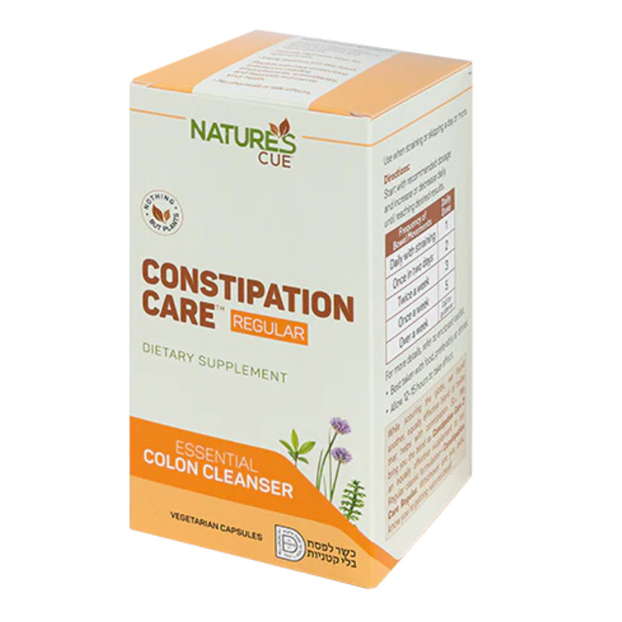 Natures Cue Constipation Care, Colon Cleanser, 100 Vegetarian Capsules