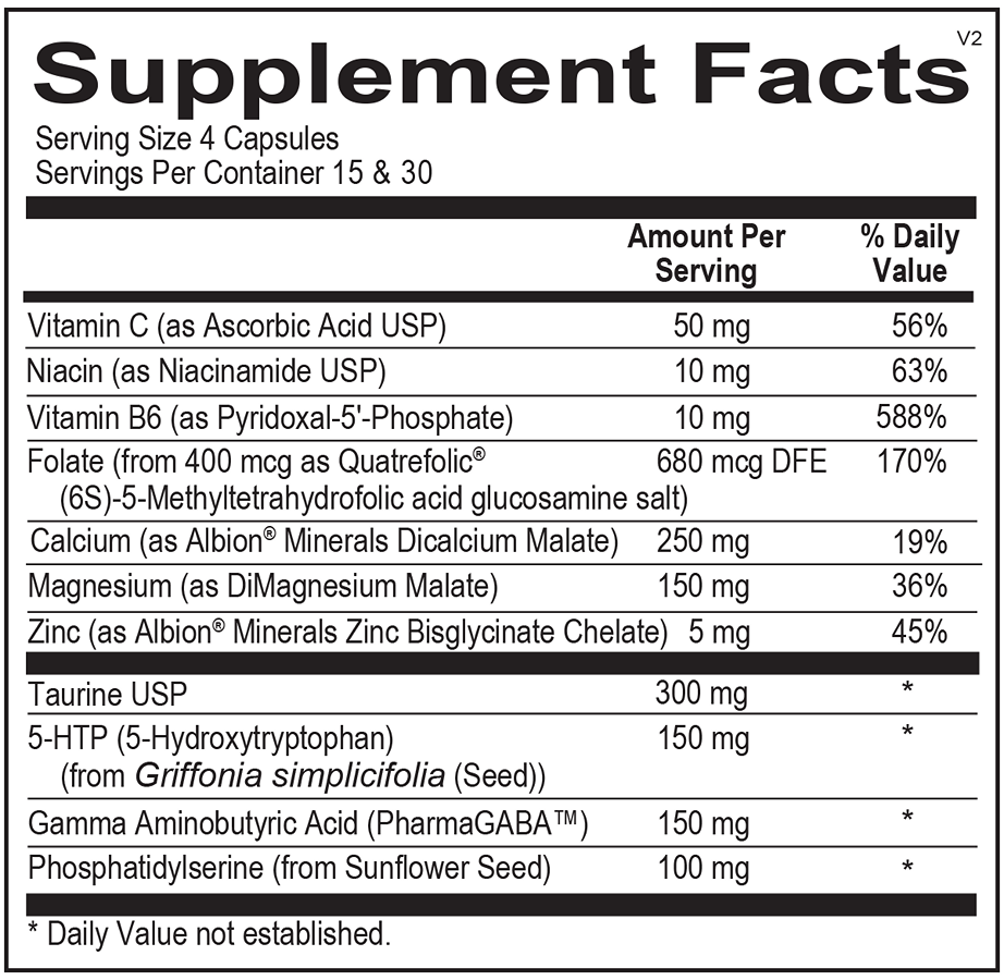 Ortho Molecular Cerenity PM 60 Capsules