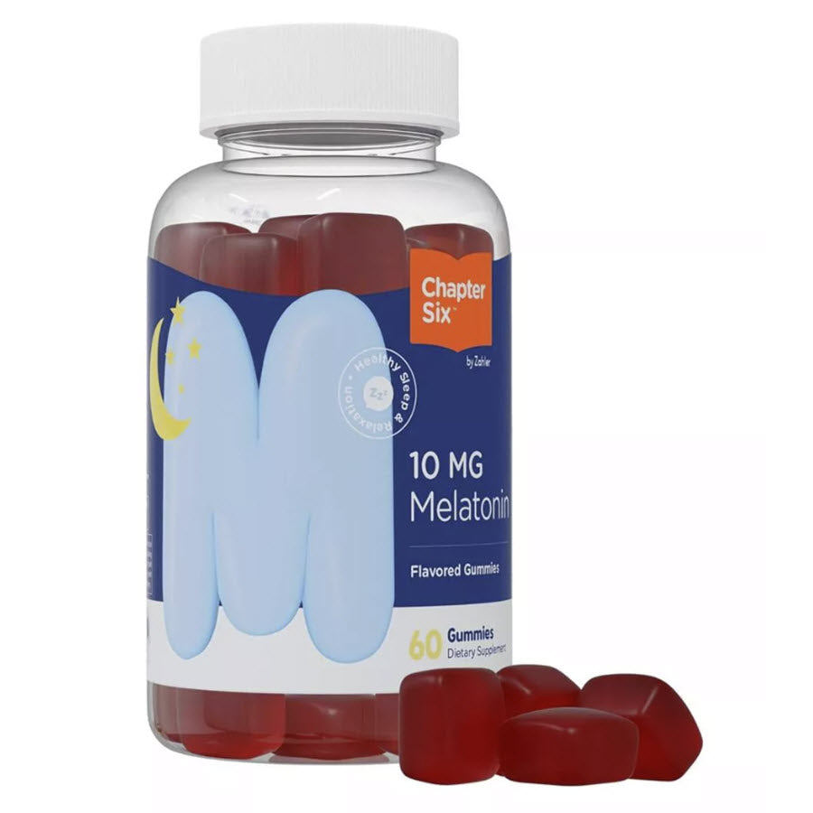 Zahler Chapter Six Adult Melatonin 10mg - 60 Gummies